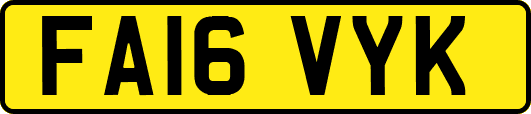 FA16VYK
