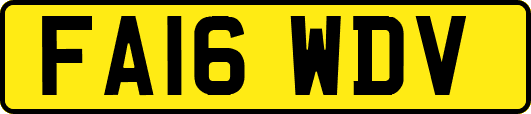 FA16WDV