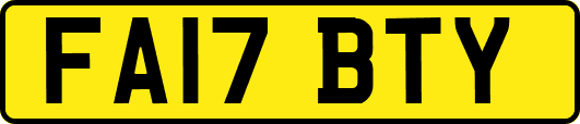 FA17BTY