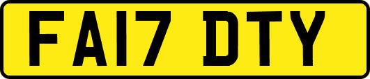 FA17DTY