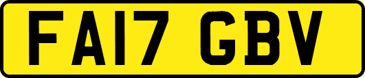 FA17GBV