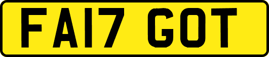 FA17GOT