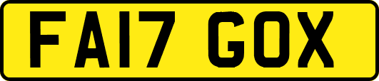 FA17GOX