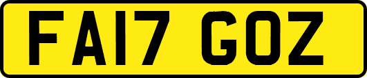 FA17GOZ