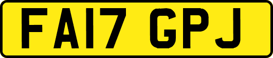 FA17GPJ