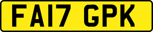 FA17GPK