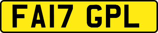 FA17GPL