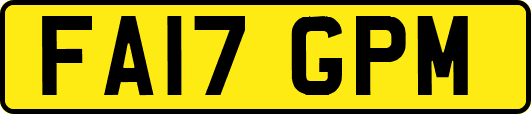 FA17GPM