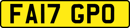 FA17GPO