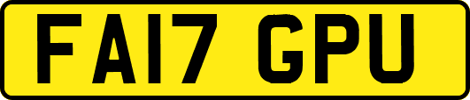 FA17GPU