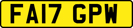 FA17GPW