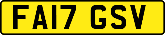 FA17GSV