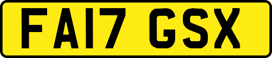FA17GSX