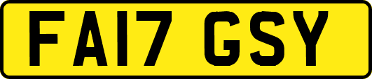 FA17GSY