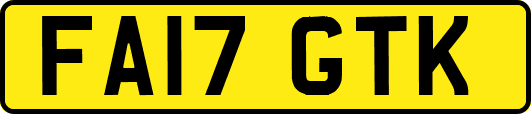 FA17GTK