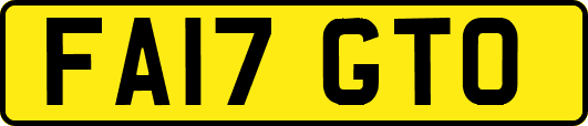 FA17GTO