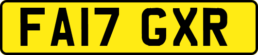 FA17GXR