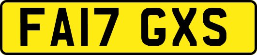 FA17GXS