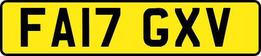 FA17GXV