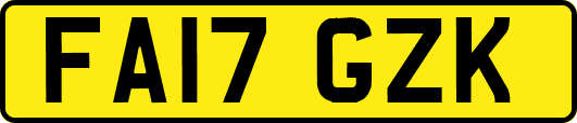 FA17GZK