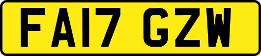 FA17GZW