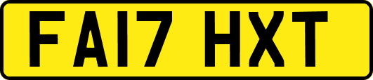 FA17HXT