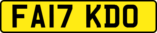 FA17KDO