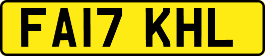 FA17KHL