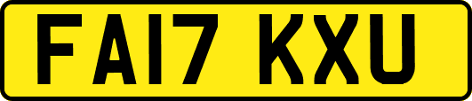 FA17KXU