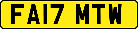 FA17MTW