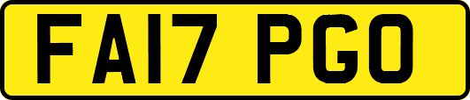 FA17PGO