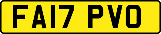 FA17PVO