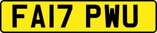 FA17PWU