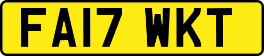 FA17WKT