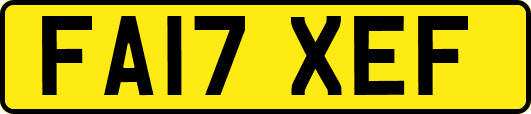 FA17XEF