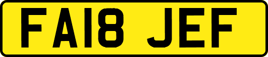 FA18JEF