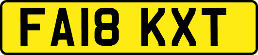 FA18KXT