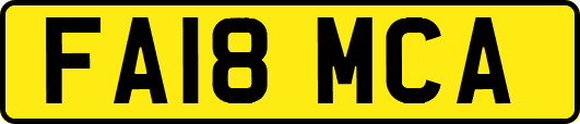 FA18MCA