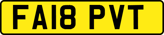 FA18PVT