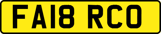 FA18RCO