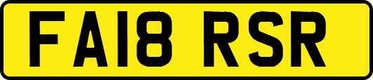 FA18RSR