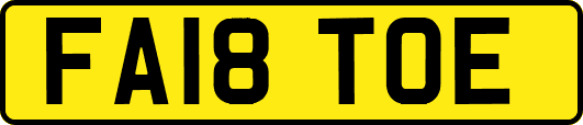 FA18TOE