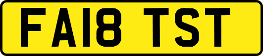 FA18TST