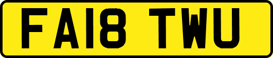 FA18TWU
