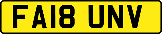 FA18UNV