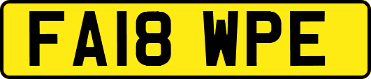 FA18WPE