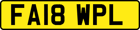 FA18WPL