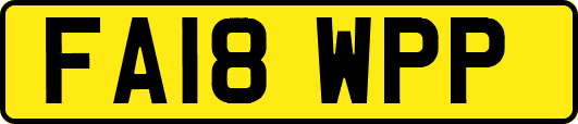 FA18WPP