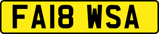 FA18WSA