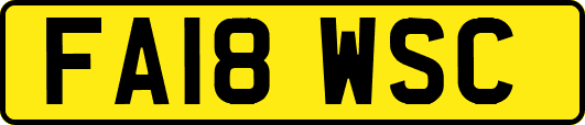 FA18WSC